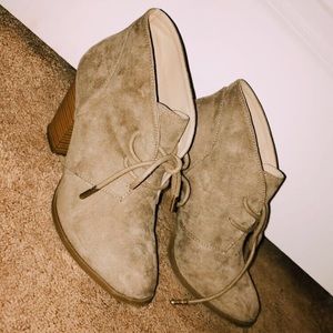 Forever 21 Lace Up Booties